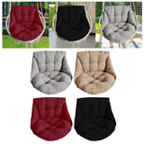 Maxbell Hanging Chair Cushion Patio Hanging Egg Chair Pad for Balcony Garden Hammock Gray