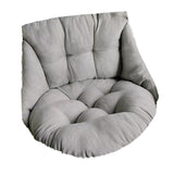 Maxbell Hanging Chair Cushion Patio Hanging Egg Chair Pad for Balcony Garden Hammock Gray