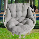 Maxbell Hanging Chair Cushion Patio Hanging Egg Chair Pad for Balcony Garden Hammock Gray