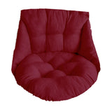 Maxbell Hanging Chair Cushion Patio Hanging Egg Chair Pad for Balcony Garden Hammock Red
