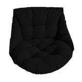 Maxbell Hanging Chair Cushion Patio Hanging Egg Chair Pad for Balcony Garden Hammock Brown