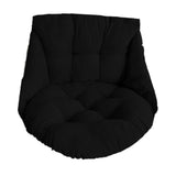 Maxbell Hanging Chair Cushion Patio Hanging Egg Chair Pad for Balcony Garden Hammock Brown