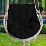 Maxbell Hanging Chair Cushion Patio Hanging Egg Chair Pad for Balcony Garden Hammock Brown