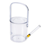 Maxbell Watering Can for Indoor Plants Long Spout House Plants 1L Small Watering Can Clear