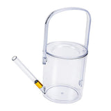 Maxbell Watering Can for Indoor Plants Long Spout House Plants 1L Small Watering Can Clear