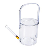 Maxbell Watering Can for Indoor Plants Long Spout House Plants 1L Small Watering Can Clear