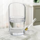 Maxbell Watering Can for Indoor Plants Long Spout House Plants 1L Small Watering Can Clear