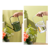 Maxbell Watering Can for Indoor Plants Long Spout House Plants 1L Small Watering Can Green