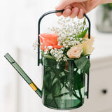 Maxbell Watering Can for Indoor Plants Long Spout House Plants 1L Small Watering Can Green
