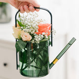 Maxbell Watering Can for Indoor Plants Long Spout House Plants 1L Small Watering Can Green
