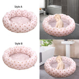 Maxbell Paddling Pool 35.43" Infants Toddlers Round Pools for Indoor Outdoor Summer Style A