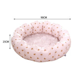 Maxbell Paddling Pool 35.43" Infants Toddlers Round Pools for Indoor Outdoor Summer Style A
