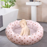 Maxbell Paddling Pool 35.43" Infants Toddlers Round Pools for Indoor Outdoor Summer Style B
