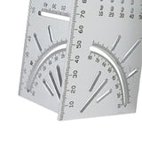 Maxbell Saddle Layout Square Gauge Carpenter Layout Ruler Gauge for Measuring Father