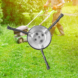 Maxbell Trimmer Head Steel Wire Disc Brush Head for Gardening Lawnmower Rust Removal 3 Blade