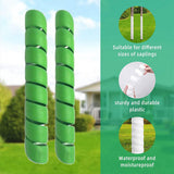 Maxbell 2 Pieces Tree Trunk Protector Portable Protective Flexible Spiral Tree Guard