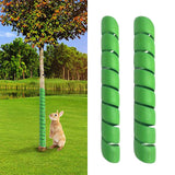 Maxbell 2 Pieces Tree Trunk Protector Portable Protective Flexible Spiral Tree Guard