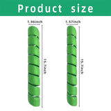 Maxbell 2 Pieces Tree Trunk Protector Portable Protective Flexible Spiral Tree Guard