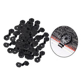 Maxbell 50Pcs Shade Cloth Clips Backyard Anti Bird Net Car Cover Sunshade Hook Clips