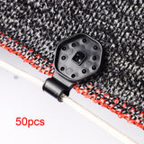 Maxbell 50Pcs Shade Cloth Clips Backyard Anti Bird Net Car Cover Sunshade Hook Clips
