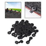 Maxbell 50Pcs Shade Cloth Clips Backyard Anti Bird Net Car Cover Sunshade Hook Clips