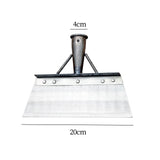 Maxbell Outdoor Cleaning Shovel Head Scraper Ice Shovel Spades for Lawn Farm Planting 20cm
