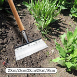 Maxbell Outdoor Cleaning Shovel Head Scraper Ice Shovel Spades for Lawn Farm Planting 20cm