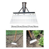 Maxbell Outdoor Cleaning Shovel Head Scraper Ice Shovel Spades for Lawn Farm Planting 20cm
