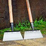 Maxbell Outdoor Cleaning Shovel Head Scraper Ice Shovel Spades for Lawn Farm Planting 20cm