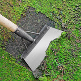 Maxbell Outdoor Cleaning Shovel Head Scraper Ice Shovel Spades for Lawn Farm Planting 23cm