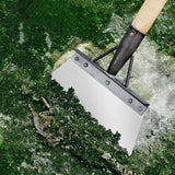 Maxbell Outdoor Cleaning Shovel Head Scraper Ice Shovel Spades for Lawn Farm Planting 27cm