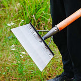 Maxbell Outdoor Cleaning Shovel Head Scraper Ice Shovel Spades for Lawn Farm Planting 30cm