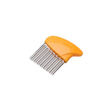 Maxbell Crevice Weeding Tool Hand Lawn Weeds Remover for Balconies Garden Lawn Orange