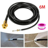 Maxbell Pressure Washer Hose Drain Cleaning Hose for Cleaning Car for K Series K2-k7 6m