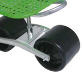 Maxbell Rolling Garden Seat Adjustable Patio Yard Stool Cart for Car Repair Planting