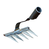 Maxbell Weeding Rake Traditional Hoe Gardening Tool for Soil Loosening Backyard 5 Tine