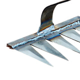 Maxbell Weeding Rake Traditional Hoe Gardening Tool for Soil Loosening Backyard 5 Tine