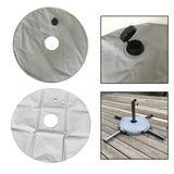 Maxbell Water Filled Umbrella Base Weight Bag Flag Base for Stands Beach Accessories upgrade spout