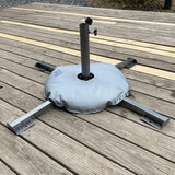 Maxbell Water Filled Umbrella Base Weight Bag Flag Base for Stands Beach Accessories spout