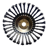 Maxbell Wire Swivel Brush Trimmer Head for Garden Power Tools Polishing Cleaning