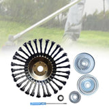 Maxbell Wire Swivel Brush Trimmer Head for Garden Power Tools Polishing Cleaning