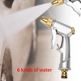 Maxbell Heavy Duty Water Nozzle Portable Metal Car Wash Nozzle for parks yard Walkway