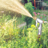 Maxbell Heavy Duty Water Nozzle Portable Metal Car Wash Nozzle for parks yard Walkway