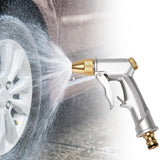 Maxbell Heavy Duty Water Nozzle Portable Metal Car Wash Nozzle for parks yard Walkway