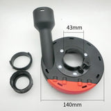 Maxbell Surface Grinding Dust Shroud for Angle Grinder, Universal 5.5Inch/140mm