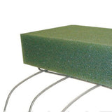 Maxbell Headstone Flower Saddle with Floral Foam Sturdy for Cemetery Outdoor Wedding