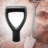 Maxbell Shovel Shaft Handle Y Handle Replacement Sturdy Spade Handle for Garden Lawn