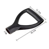 Maxbell Shovel Shaft Handle Y Handle Replacement Sturdy Spade Handle for Garden Lawn