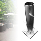 Maxbell Umbrella Base Sturdy Adjustable Parasol Base for Coffee Shop Garden Poolside A