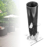 Maxbell Umbrella Base Sturdy Adjustable Parasol Base for Coffee Shop Garden Poolside B